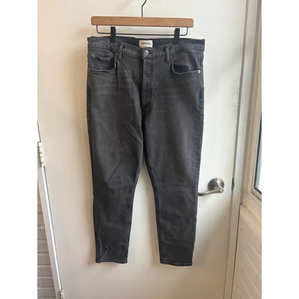 AGOLDE Nico Slim Fit jeans 31 boho Layered minimalist‎ flattering staple classic